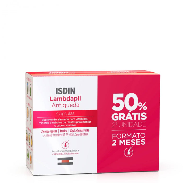 Isdin Lambdapil Pack Cápsulas Antiqueda 2x60un