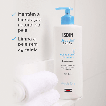 Sabonete Líquido Hidratante ISDIN Ureadin - Bath Gel 424g - Imagem 2
