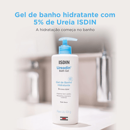Sabonete Líquido Hidratante ISDIN Ureadin - Bath Gel 424g - Imagem 5
