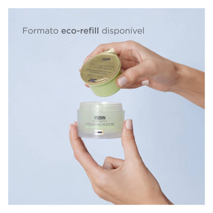 Isdin Isdinceutics Hyaluronic Moisture Pele Oleosa Recarga 50ml - Imagem 2