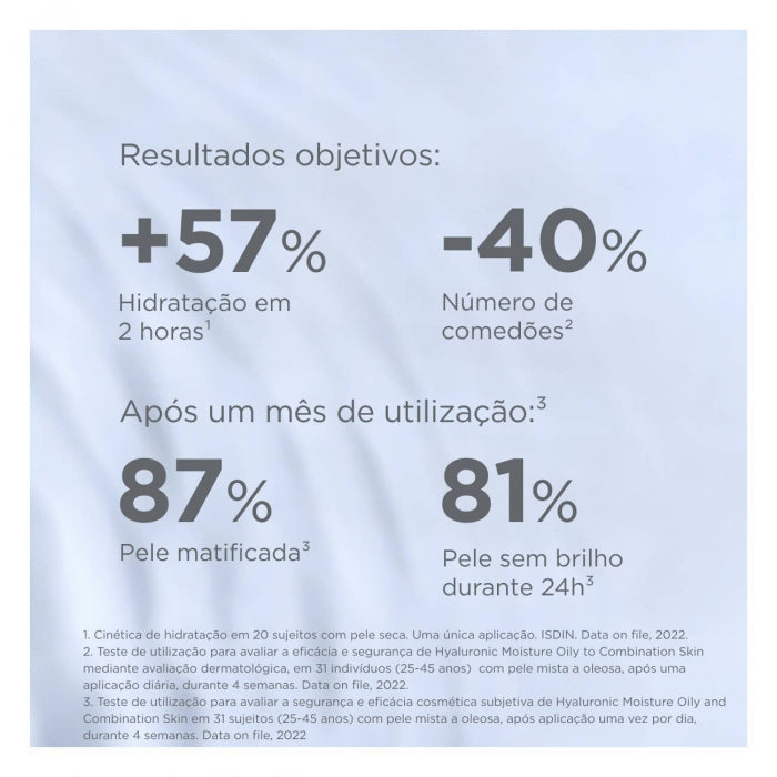 Isdin Isdinceutics Hyaluronic Moisture Pele Oleosa Recarga 50ml - Imagem 3